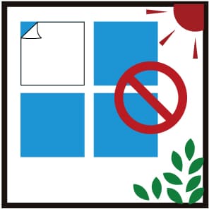 外貼り イラスト