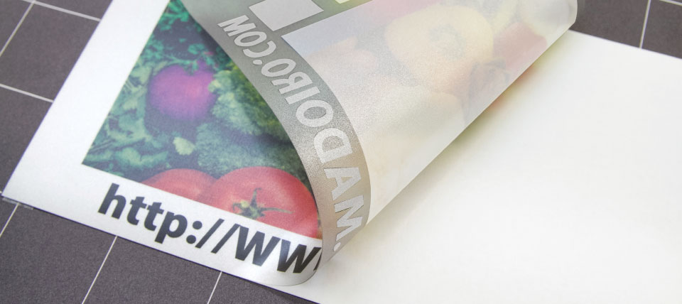 カラーインク＋白インク