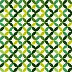 ガラスフィルムのパターン柄でおしゃれな柄の緑