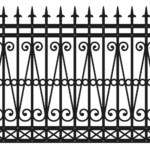 MA-0008   Old Iron Fense A