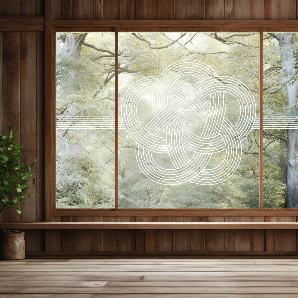 水引のガラスフィルム