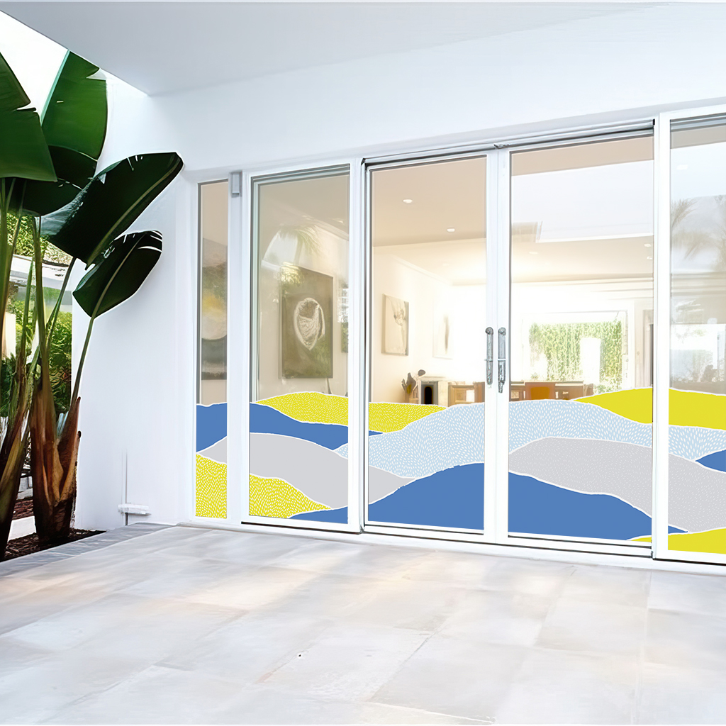 北欧風のガラスフィルム