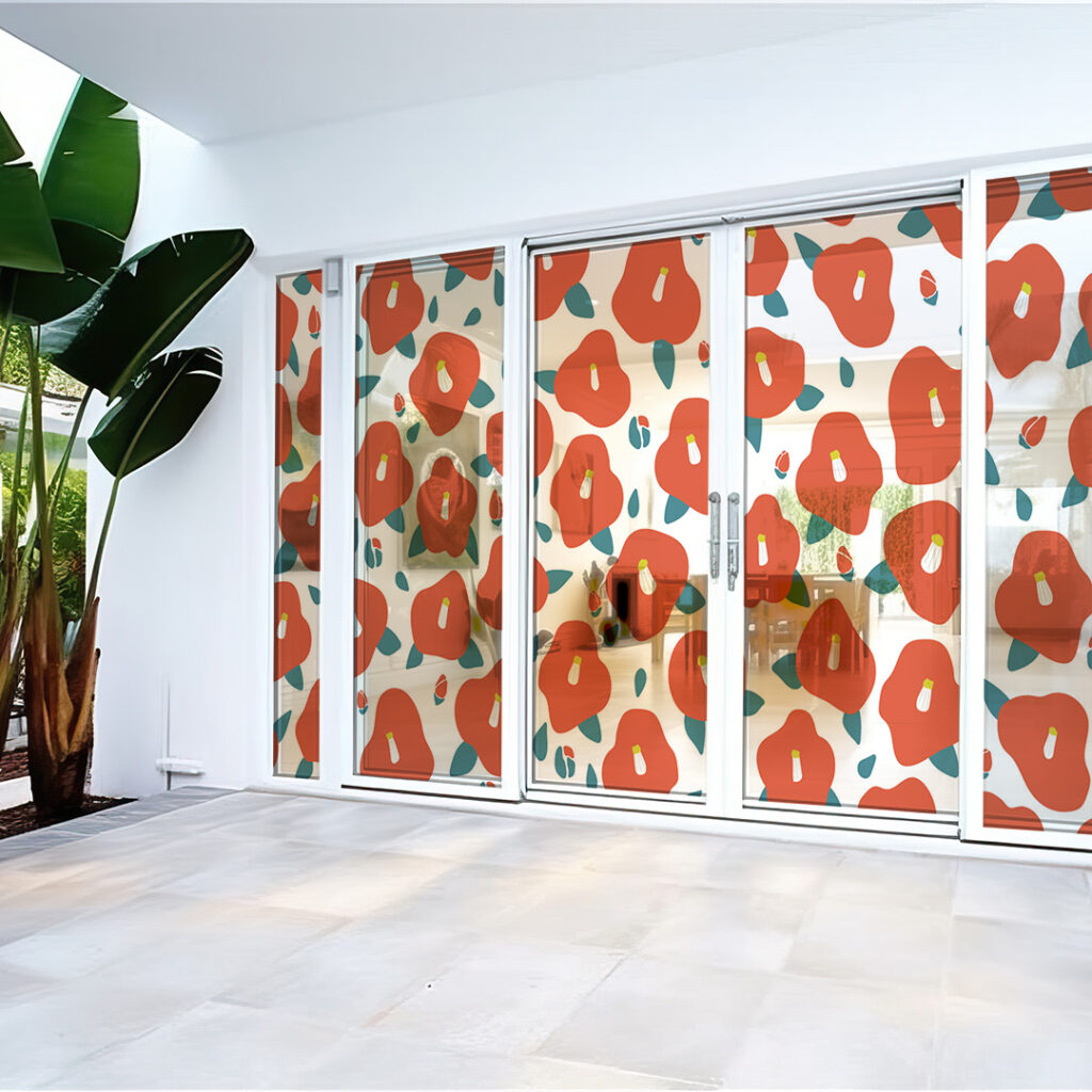 つばきのガラスフィルム