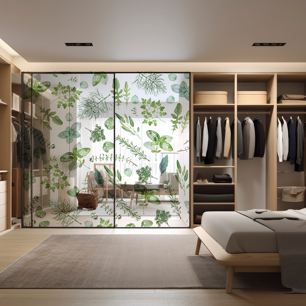 ハーブのガラスフィルム