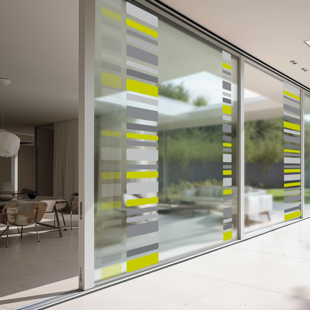 ストライプ・ボーダーのガラスフィルム