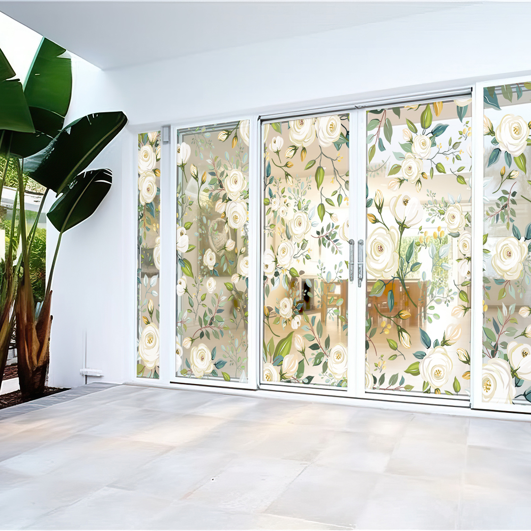 バラのガラスフィルム