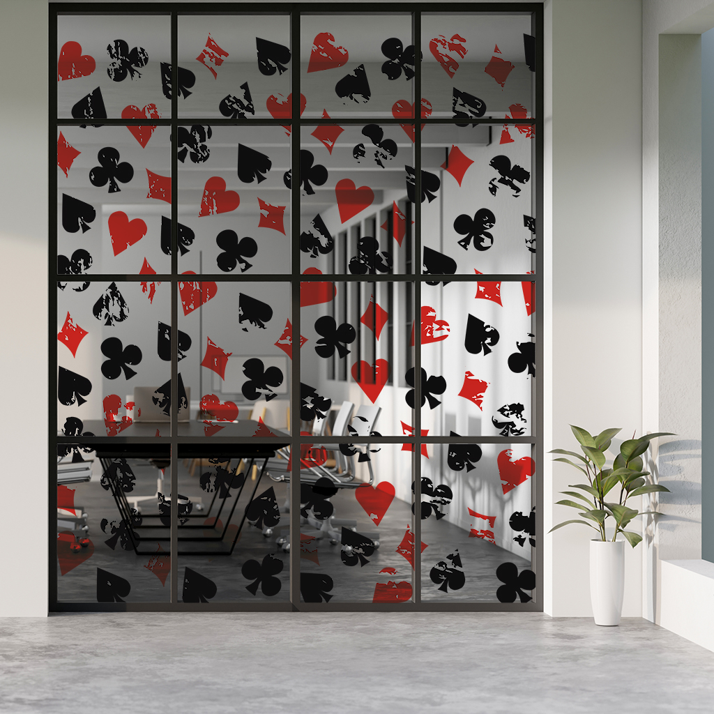 トランプのガラスフィルム