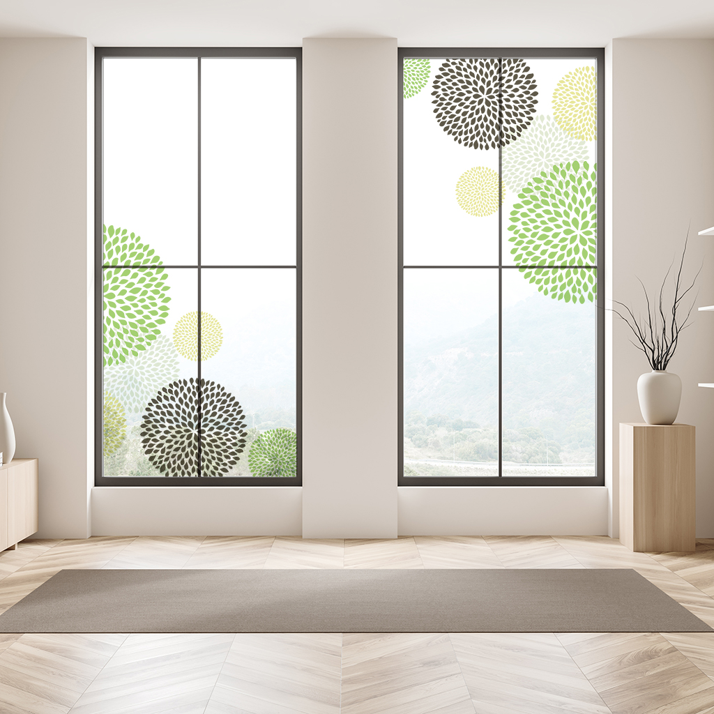 和モダンのガラスフィルム