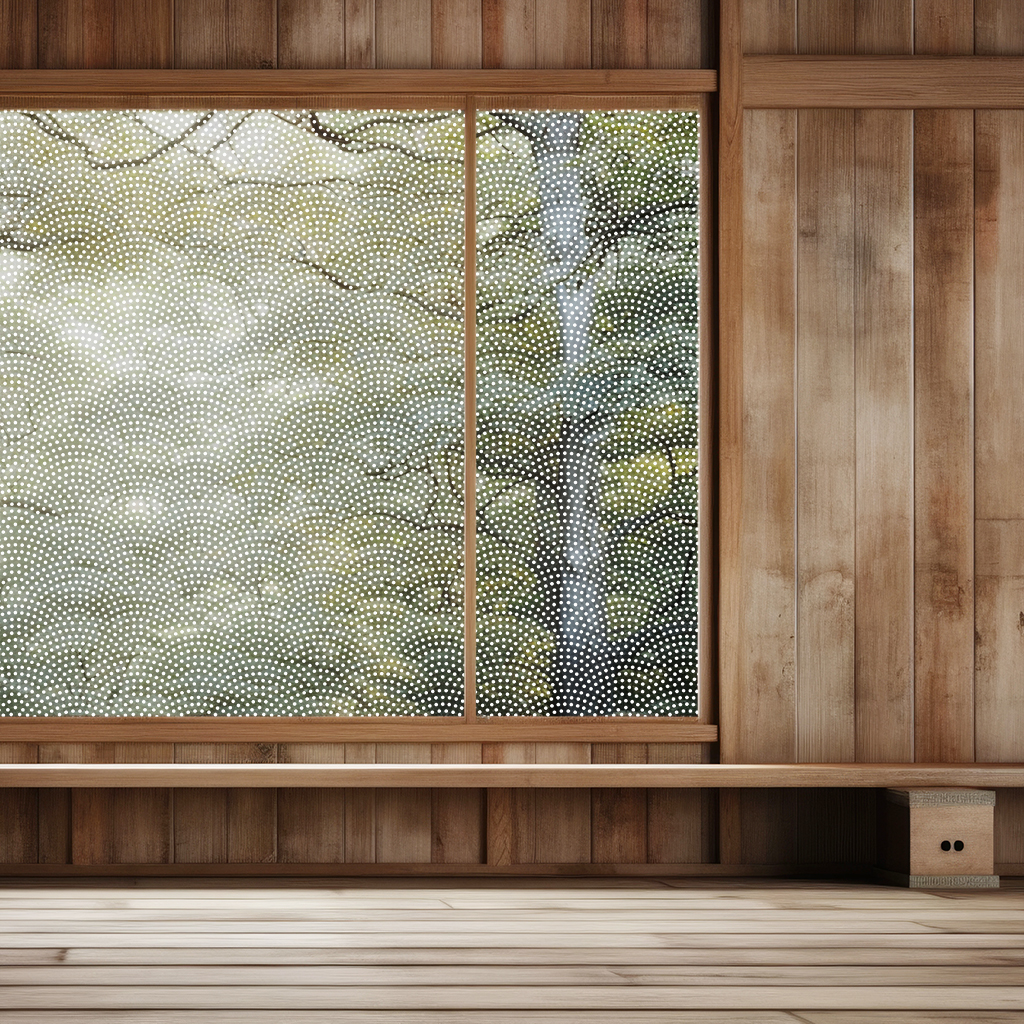 鮫小紋のガラスフィルム