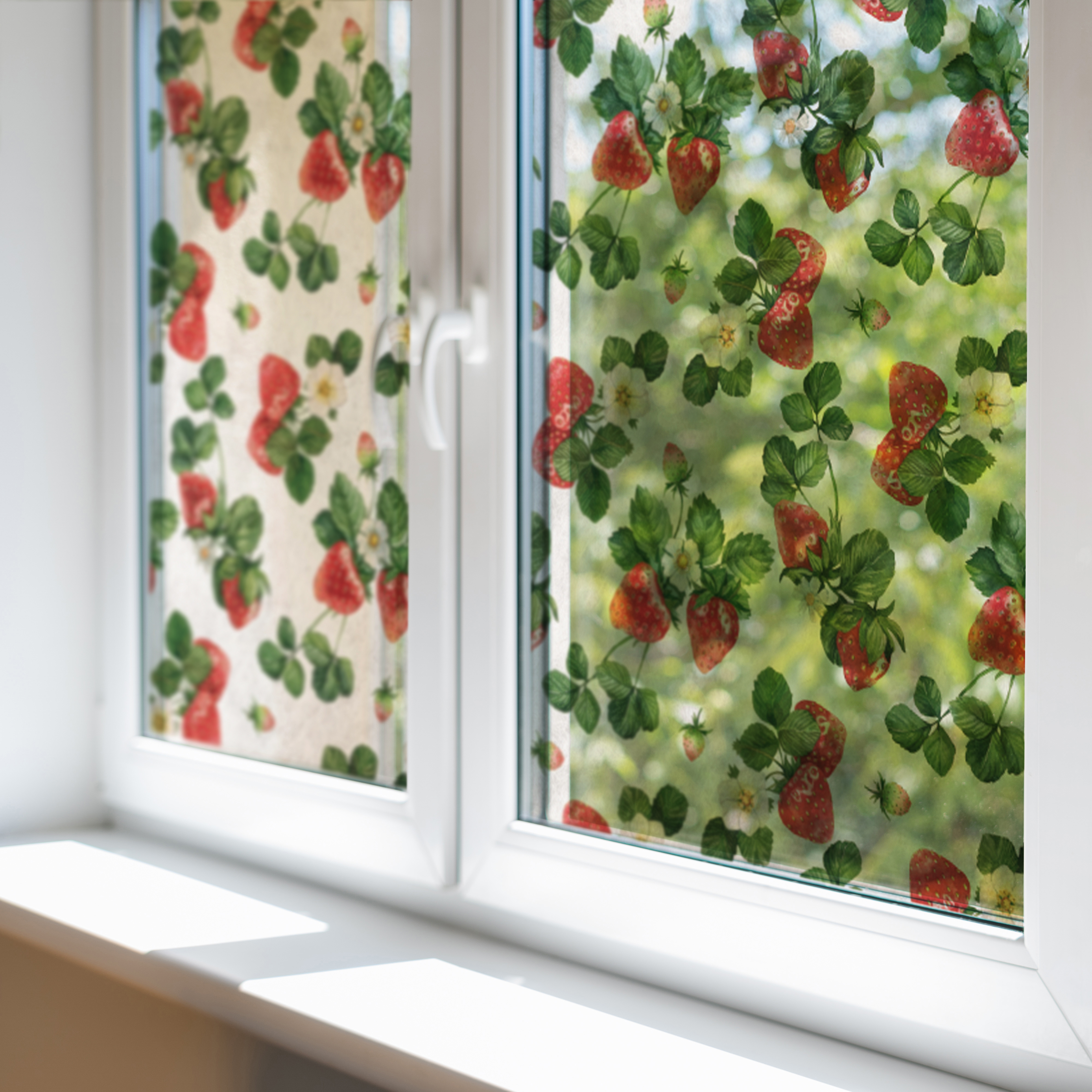 かわいい苺のガラスフィルム