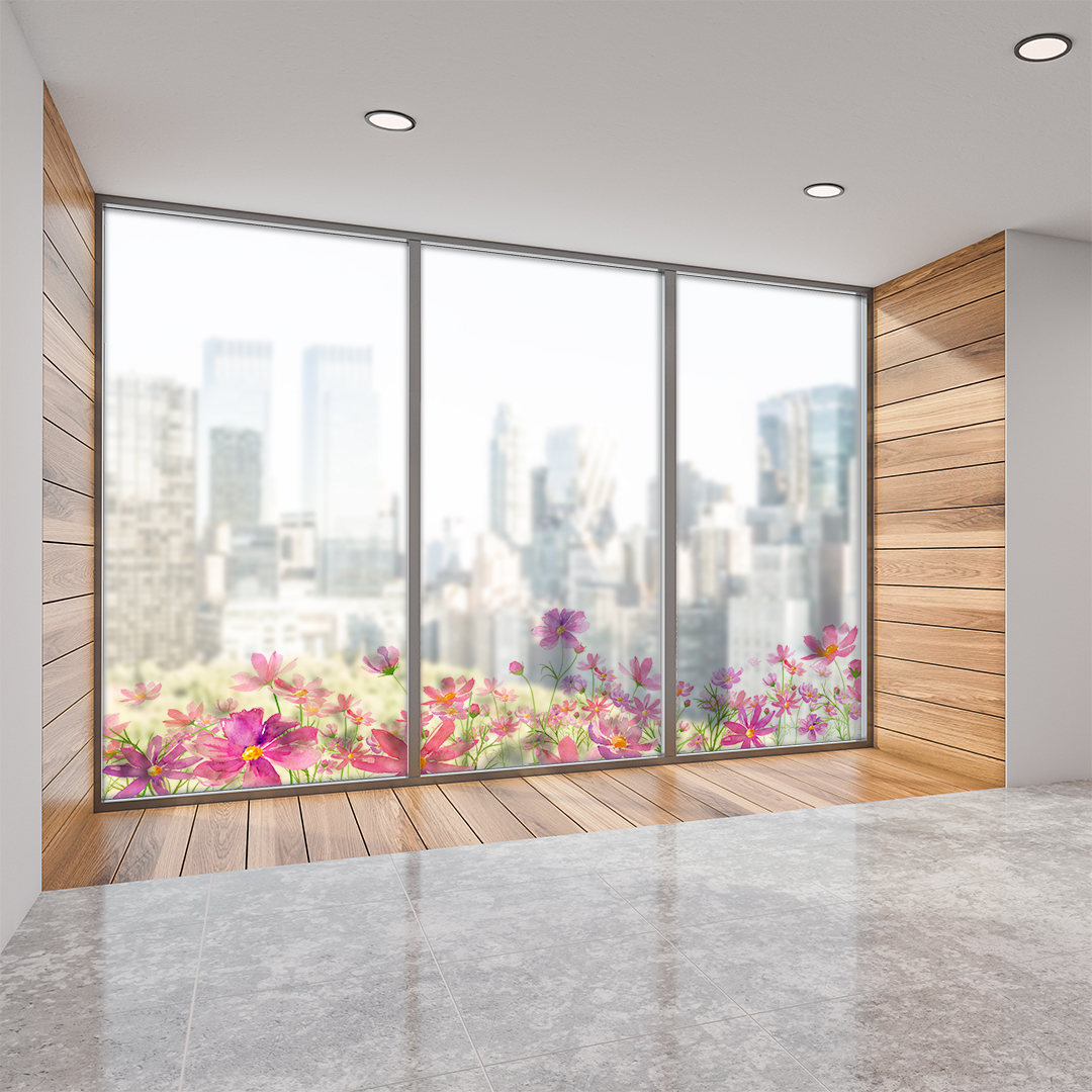 コスモスのガラスフィルム