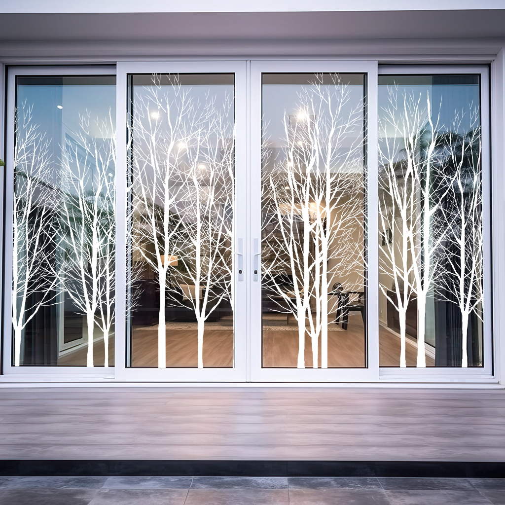 白樺のガラスフィルム