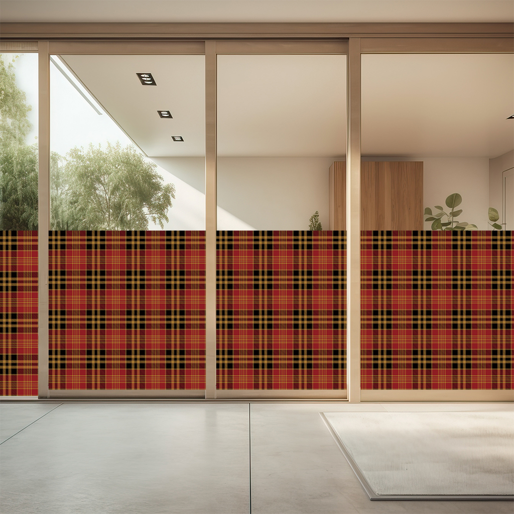 タータンチェックのガラスフィルム