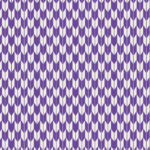 紫の矢絣柄のデザインクロス