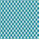 薄浅葱の矢絣柄のデザインクロス