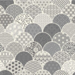 波のような和モダンのガラスフィルム