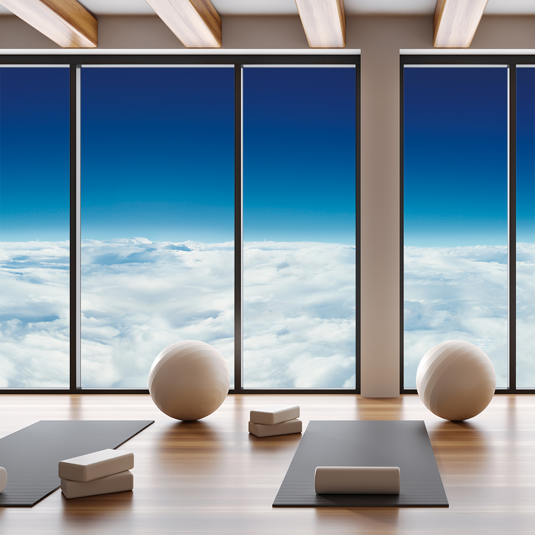 美しい雲海のガラスフィルム