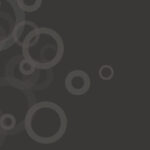 抽象的なサークルデザインのガラスフィルム