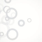 抽象的なサークルデザインのガラスフィルム