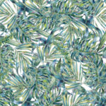 南国の植物のガラスフィルム