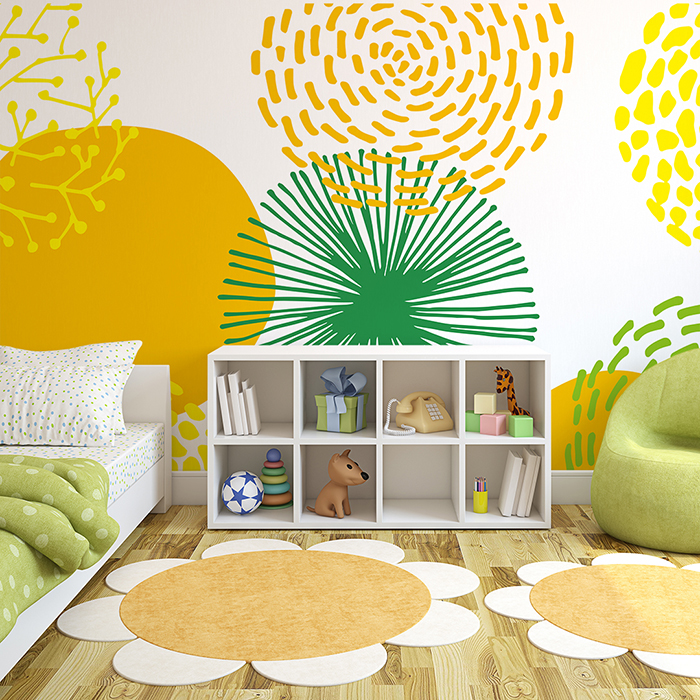 オレンジの花 壁紙