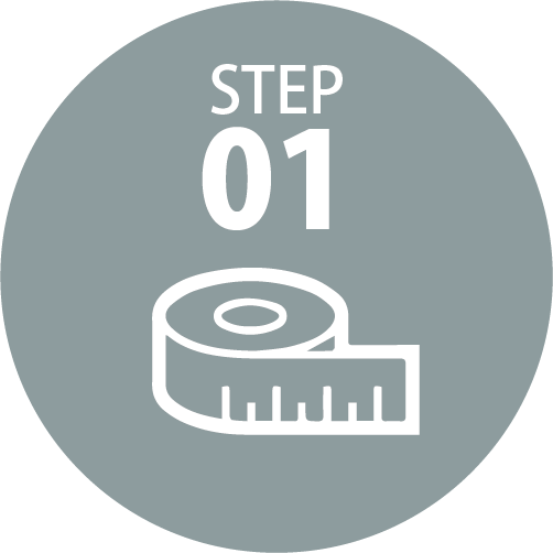 step1 メジャーイラスト