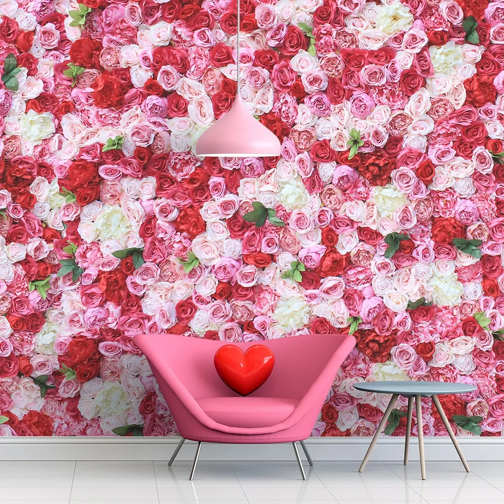 白 赤 ピンク 薔薇