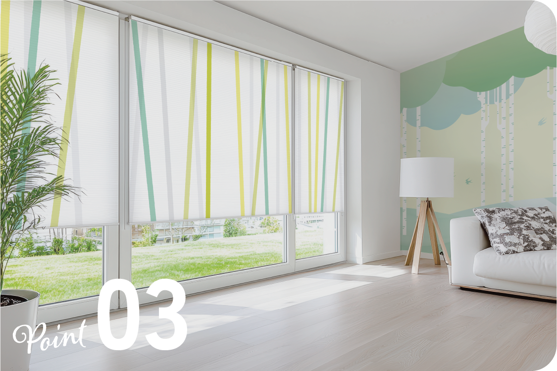 Point3 緑ストライプ