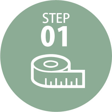 step1 メジャーイラスト