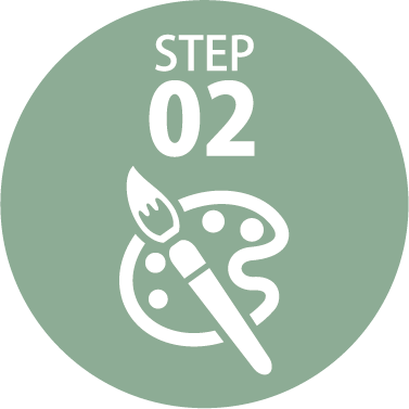 step2 パレットイラスト