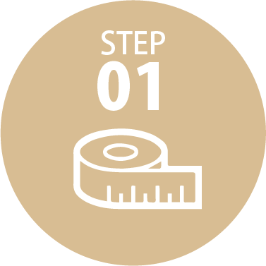 step1 メジャーイラスト