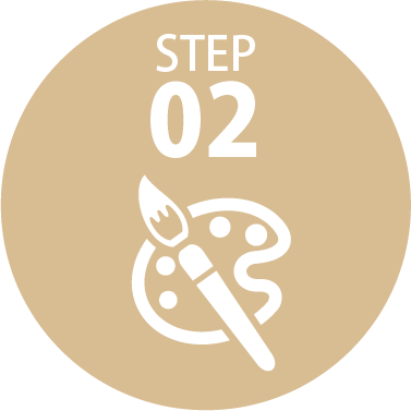 step2 パレットイラスト