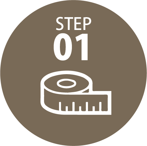step1 メジャーイラスト
