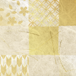 市松模様の和紙をイメージした和モダンのデザイン壁紙