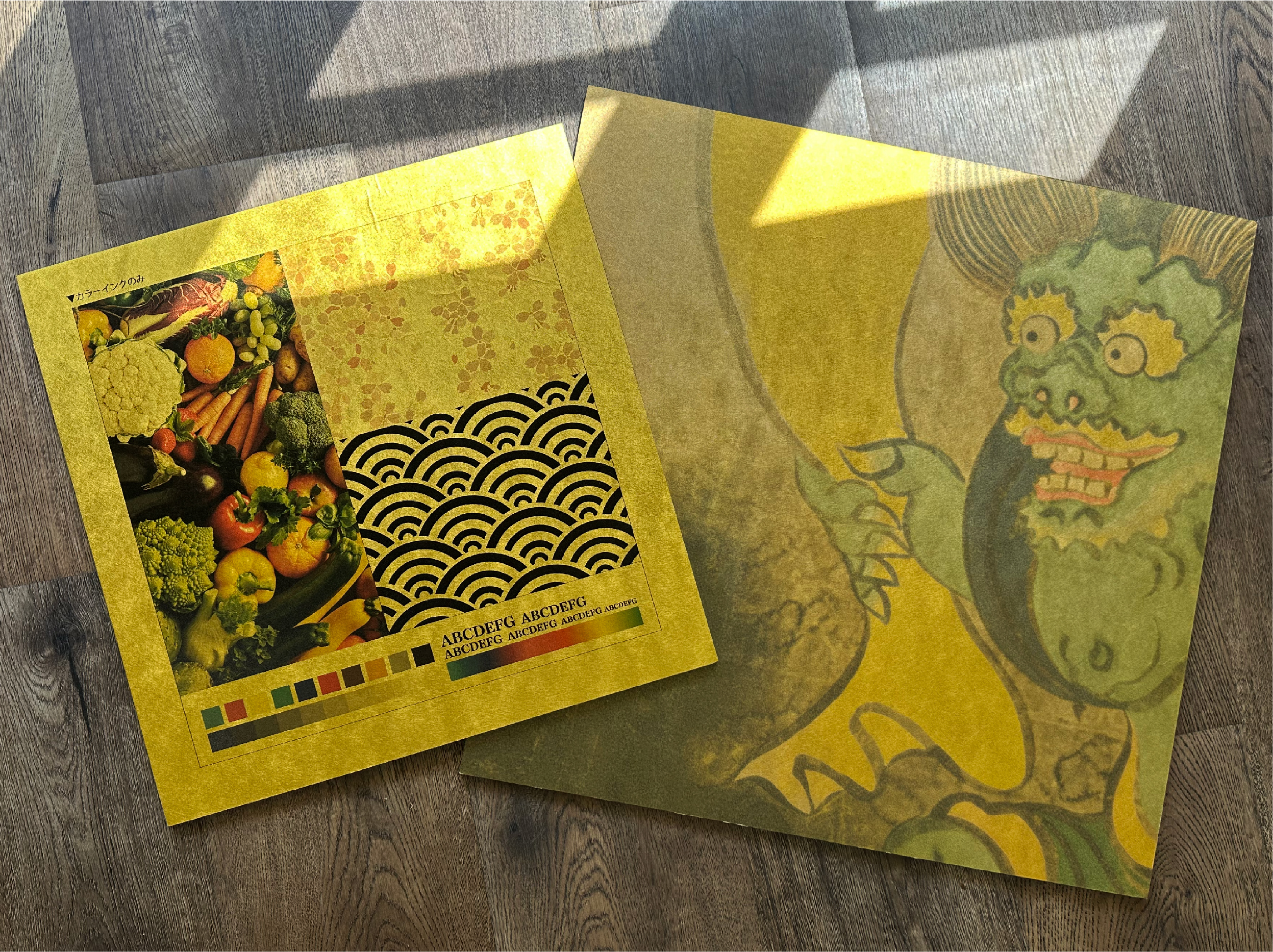 【コラム】金壁紙と〖日本の名画〗