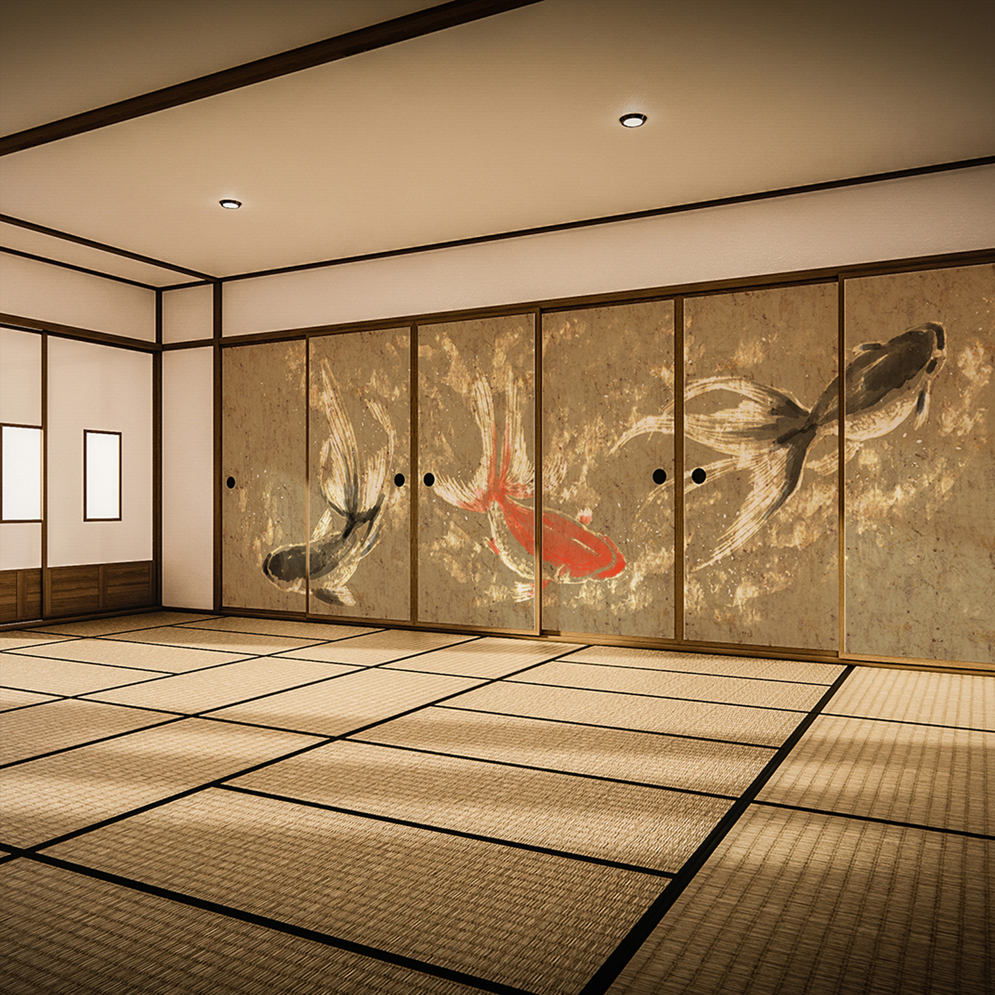kj0122_金魚和紙