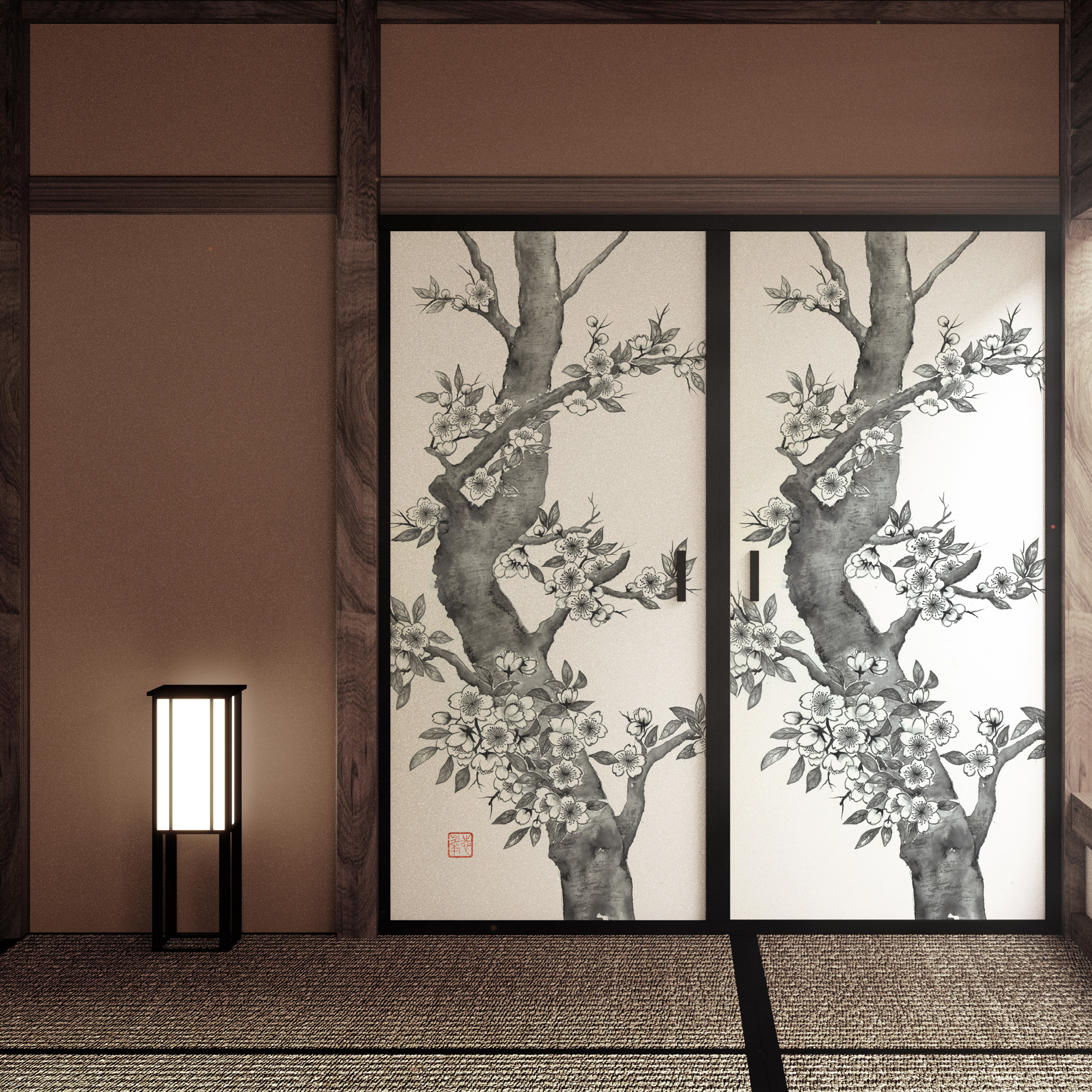 KJ-0168 墨桜