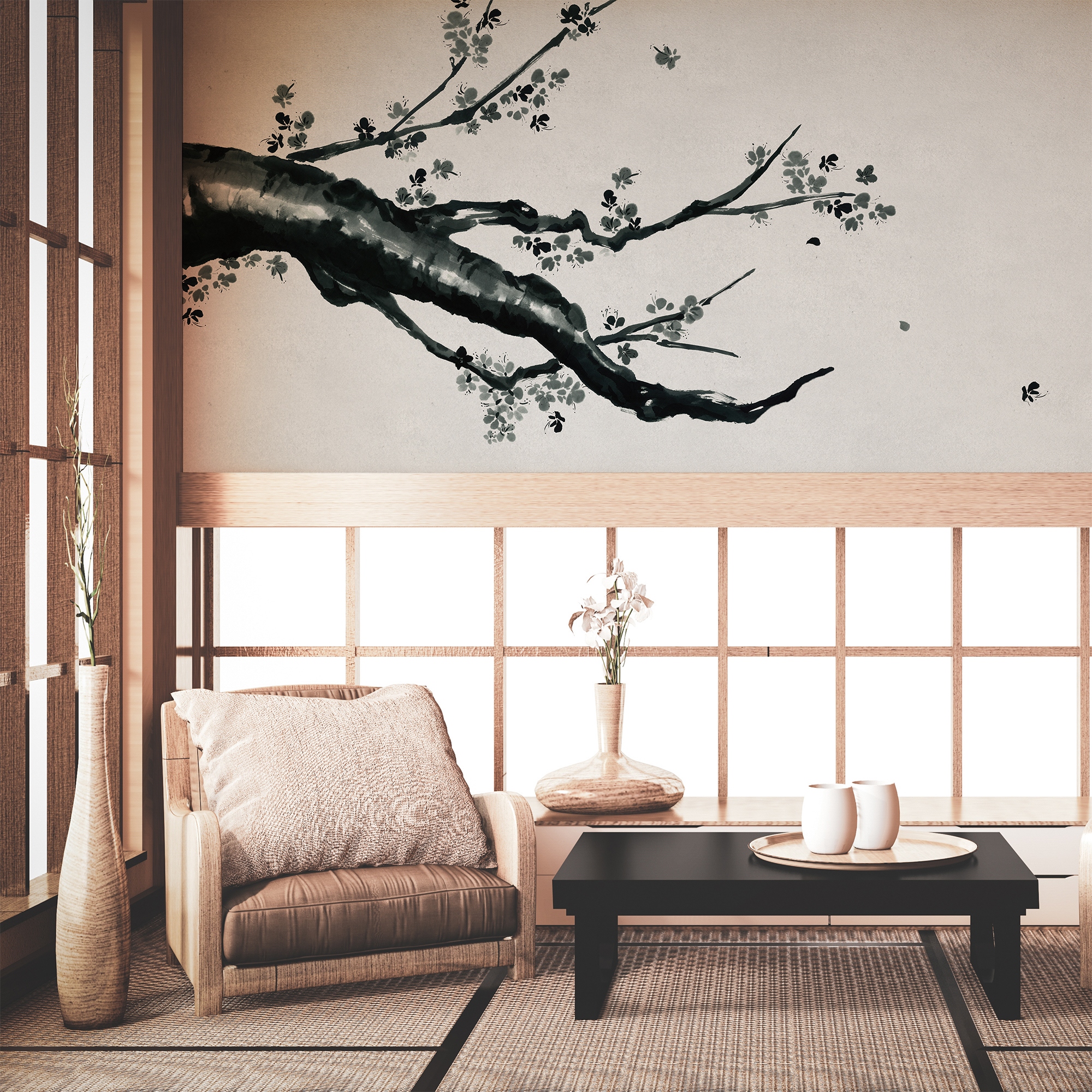 KJ-0023 古木の桜