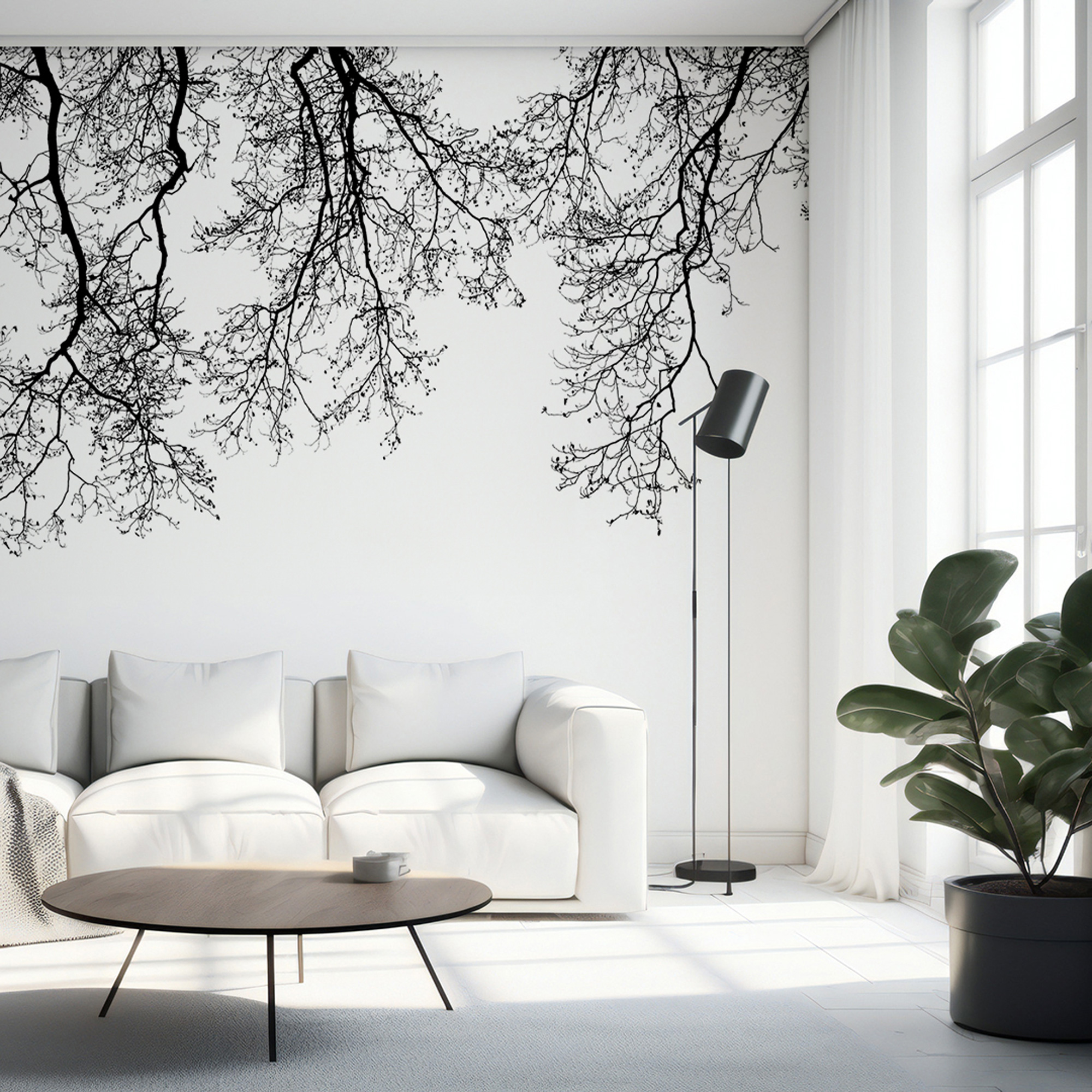 KN-0098 Chic shadow of trees