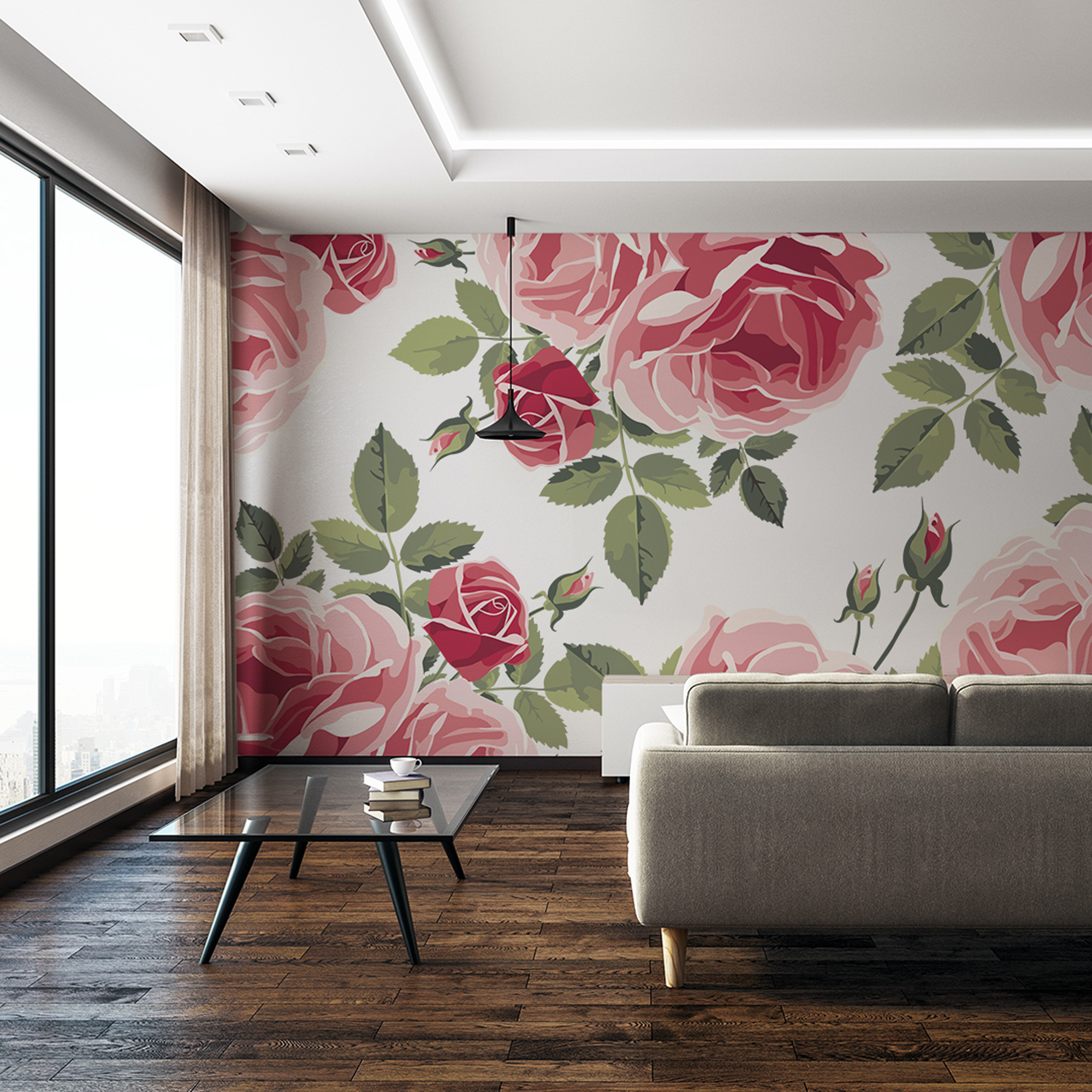KN-0122 Paper Rose