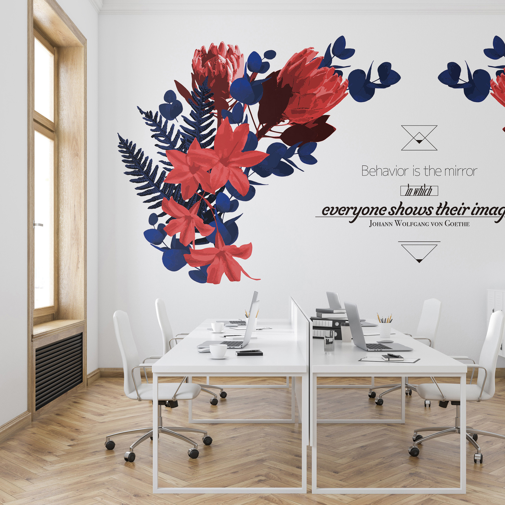 KN-0135 Flowers and Goethe