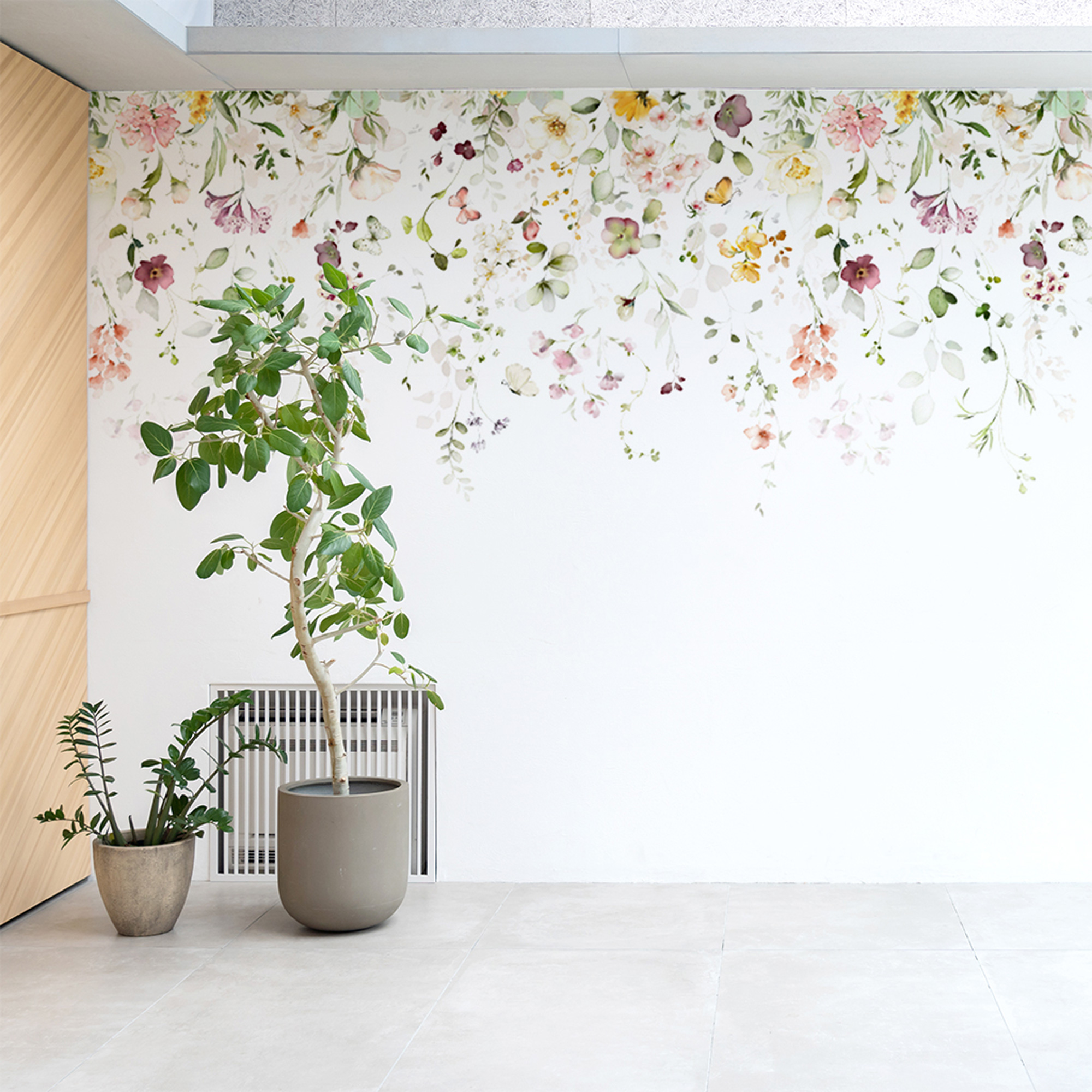 KN-0141 Flower curtain