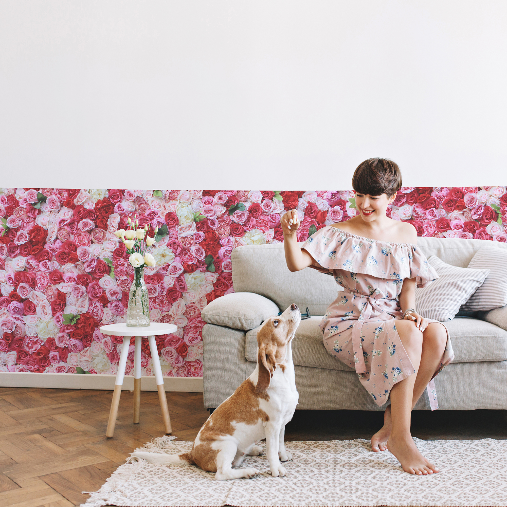 KP-0116 Cutie Rose Wall