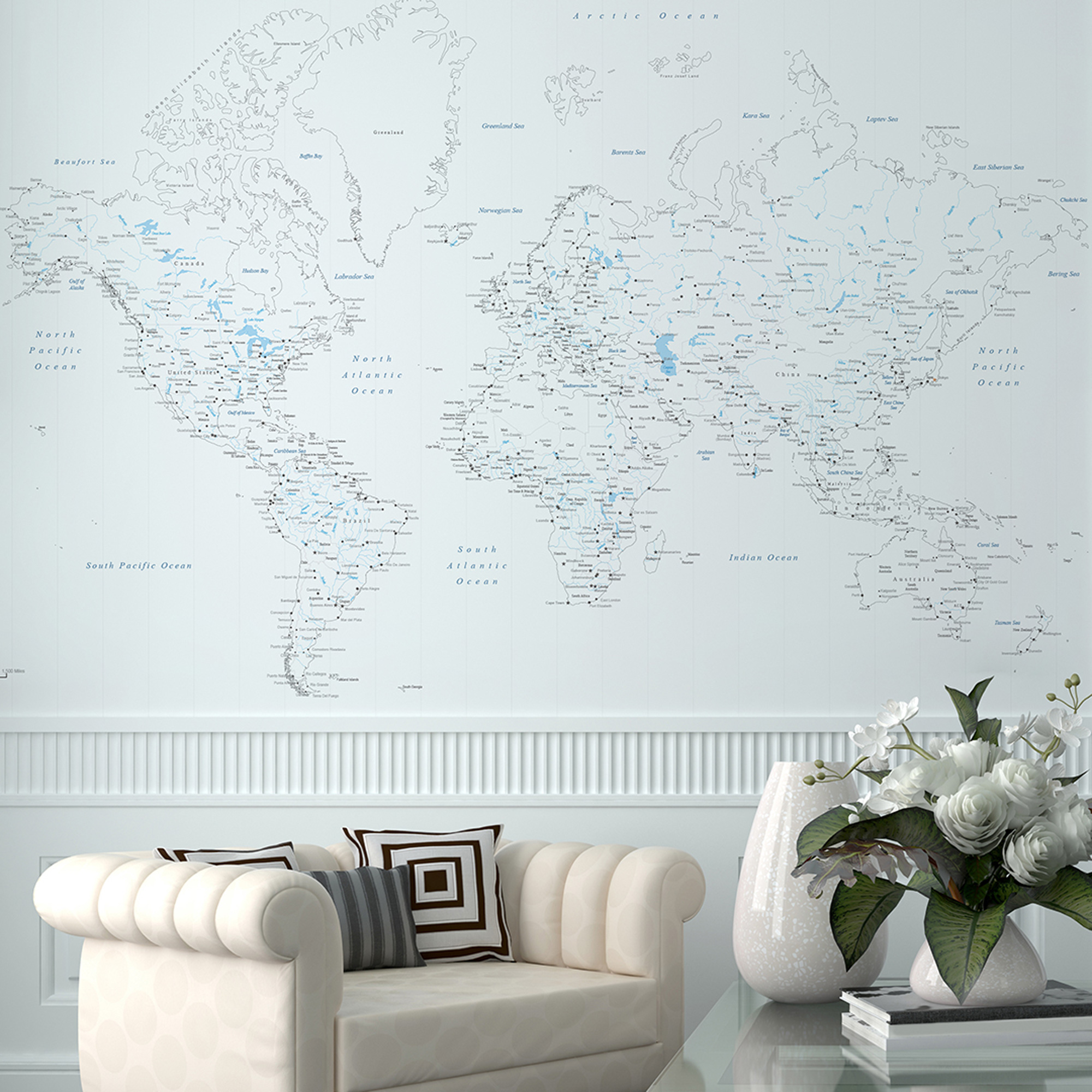 KA-0009 The World’s Map