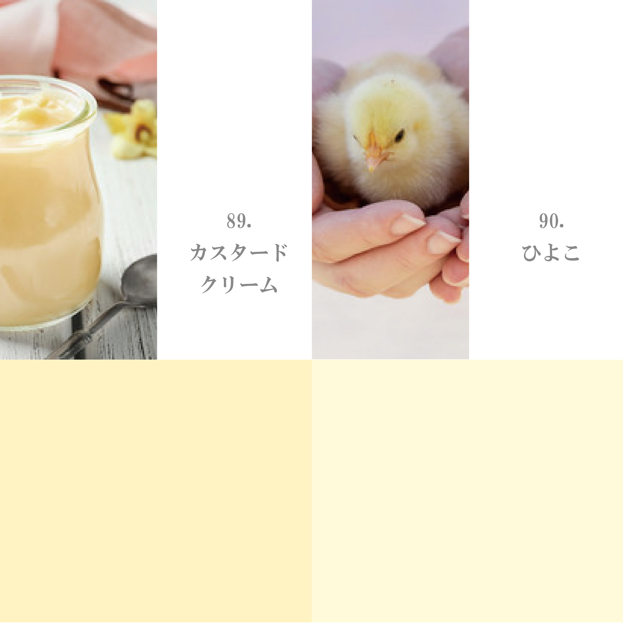 オレンジ・イエロー系 81-90