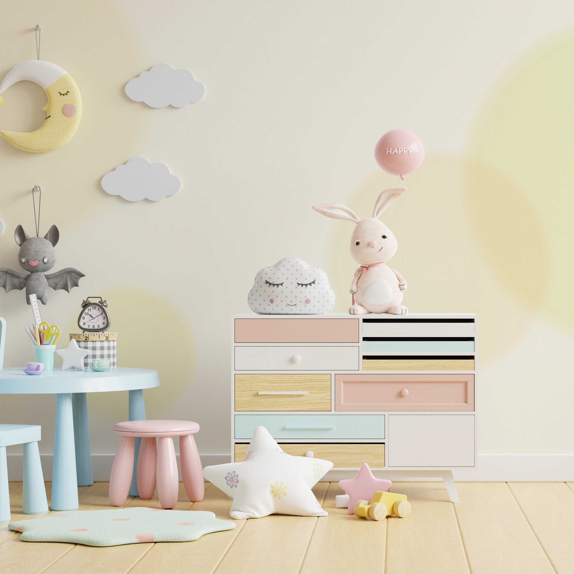 KC-0014 Pastel Circles