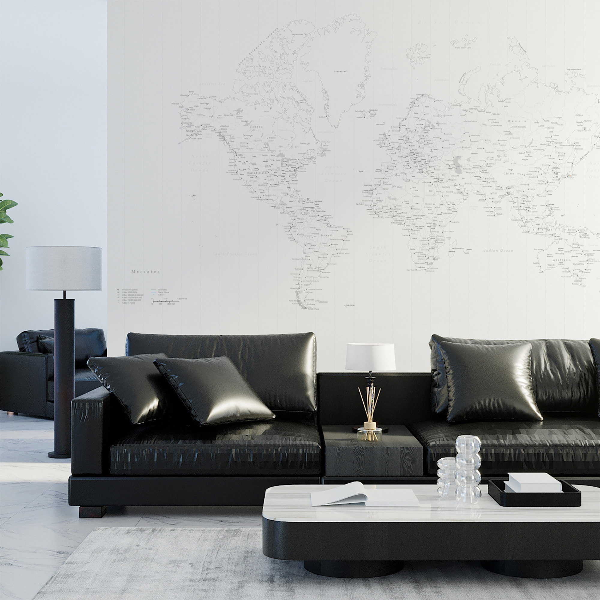 KA-0009 The World’s Map