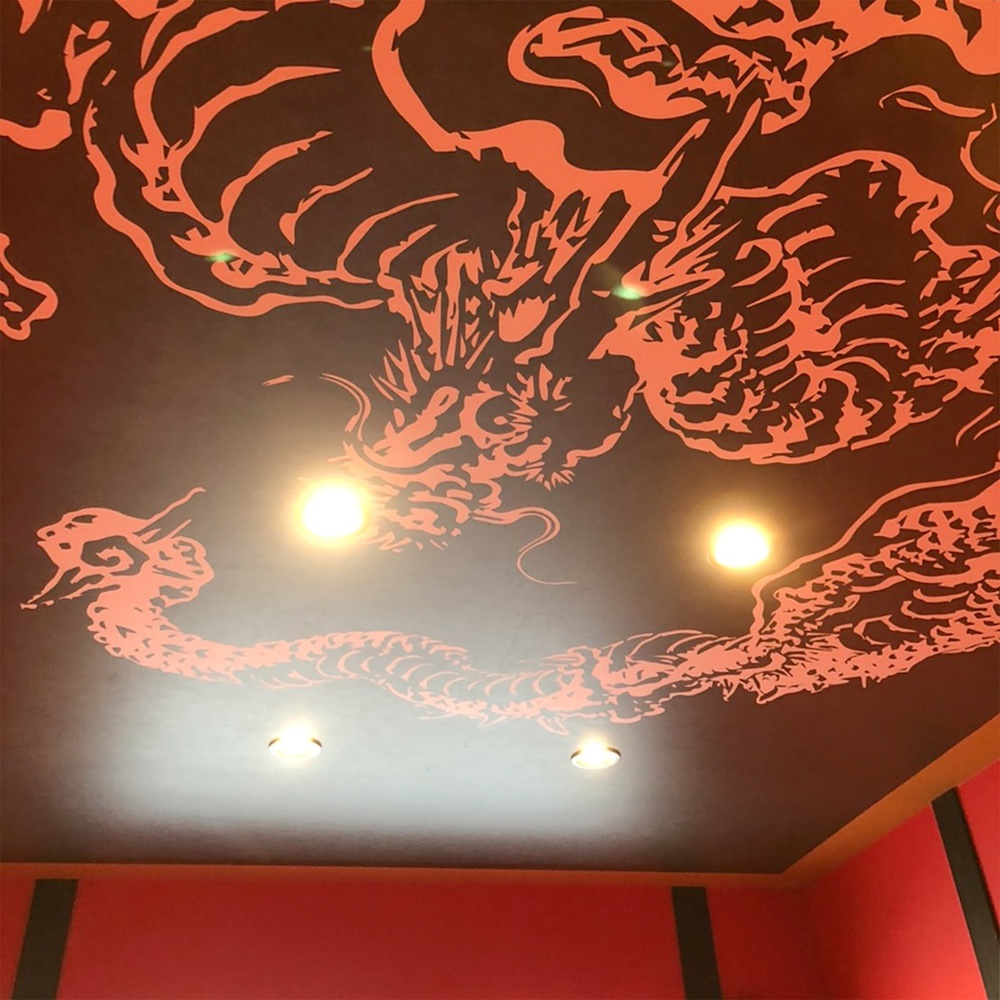 KJ-0099 Dragon in th wall A