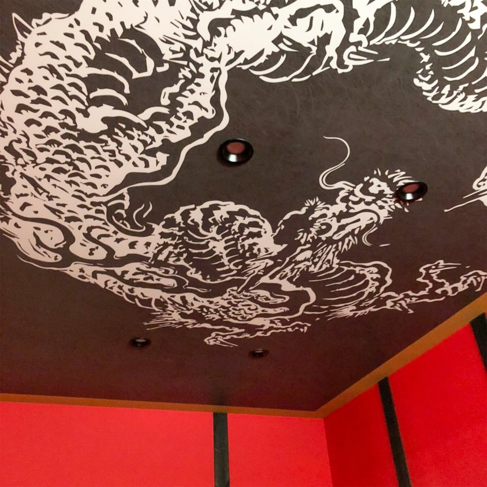 KJ-0099 Dragon in th wall A