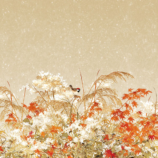秋の茂み